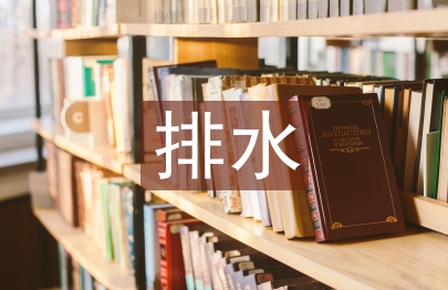 排水施工技術論文